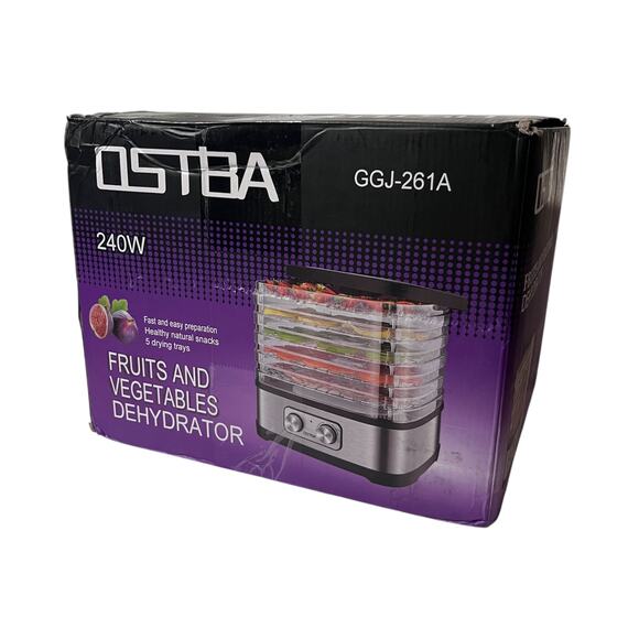 OSTBA Food Dehydrator GGJ-261A New Open Box - Picture 2 of 10